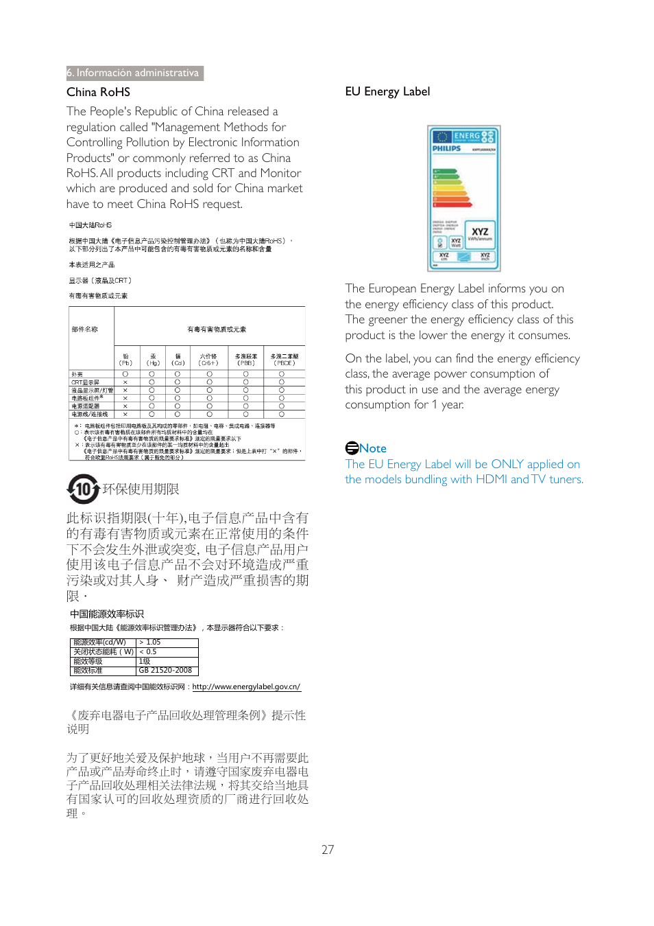 Philips 190V4L User Manual | Page 29 / 41