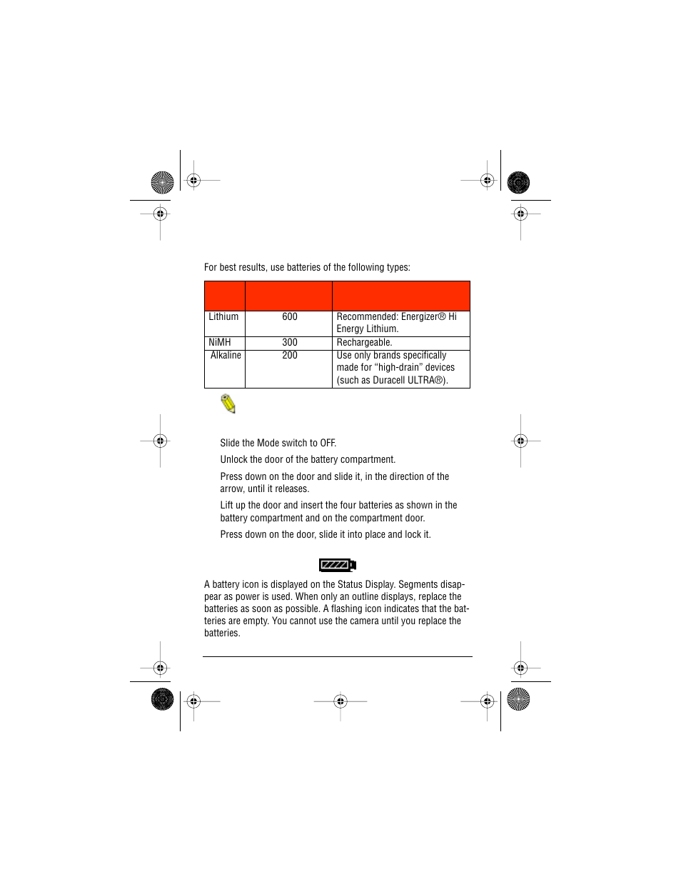 Batteries, Battery conditions | AGFA ePhoto CL30 User Manual | Page 11 / 49