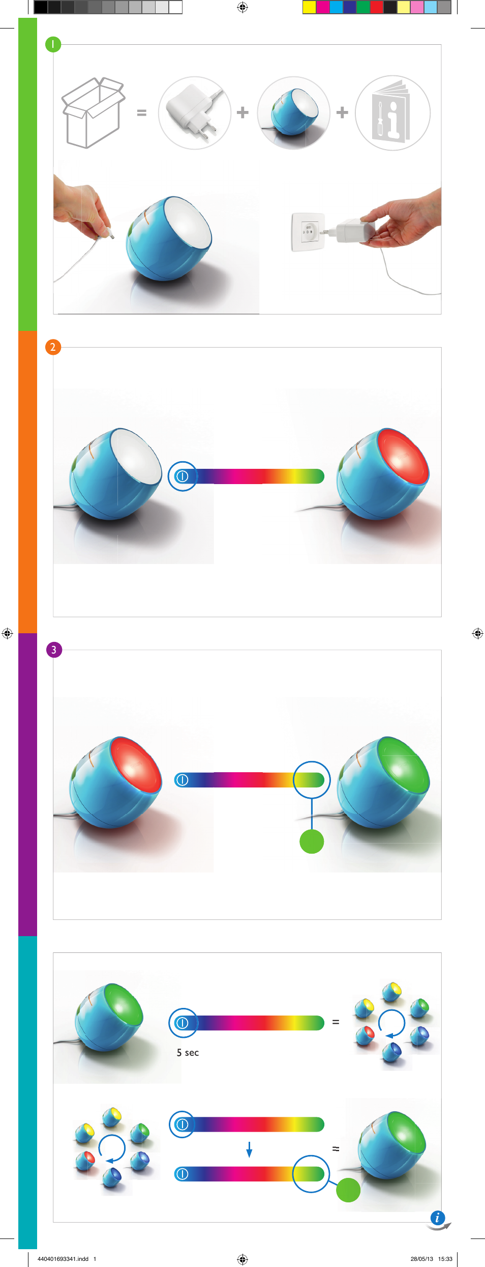 Philips Disney Lámpara de mesa User Manual | 2 pages