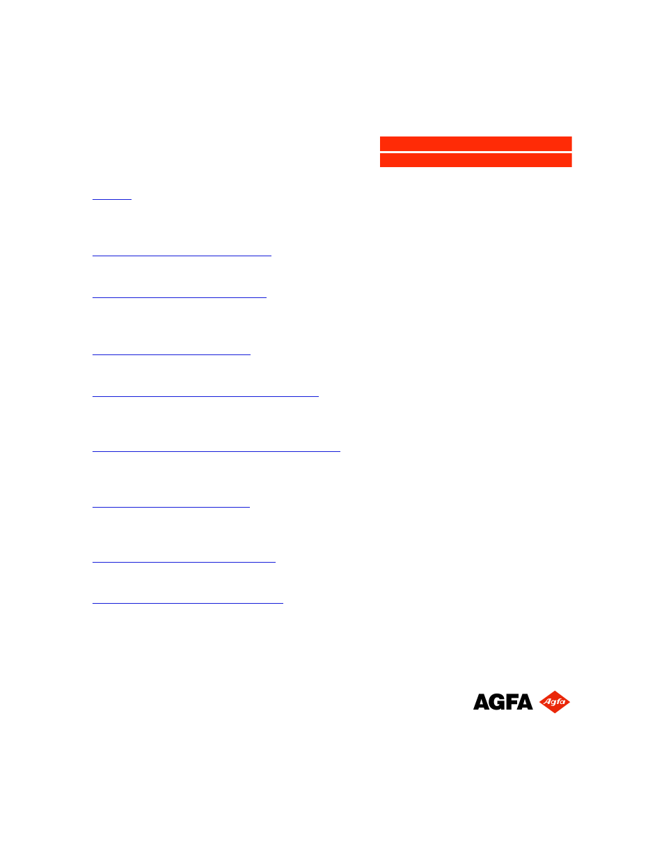 AGFA Scanner User Manual | 58 pages