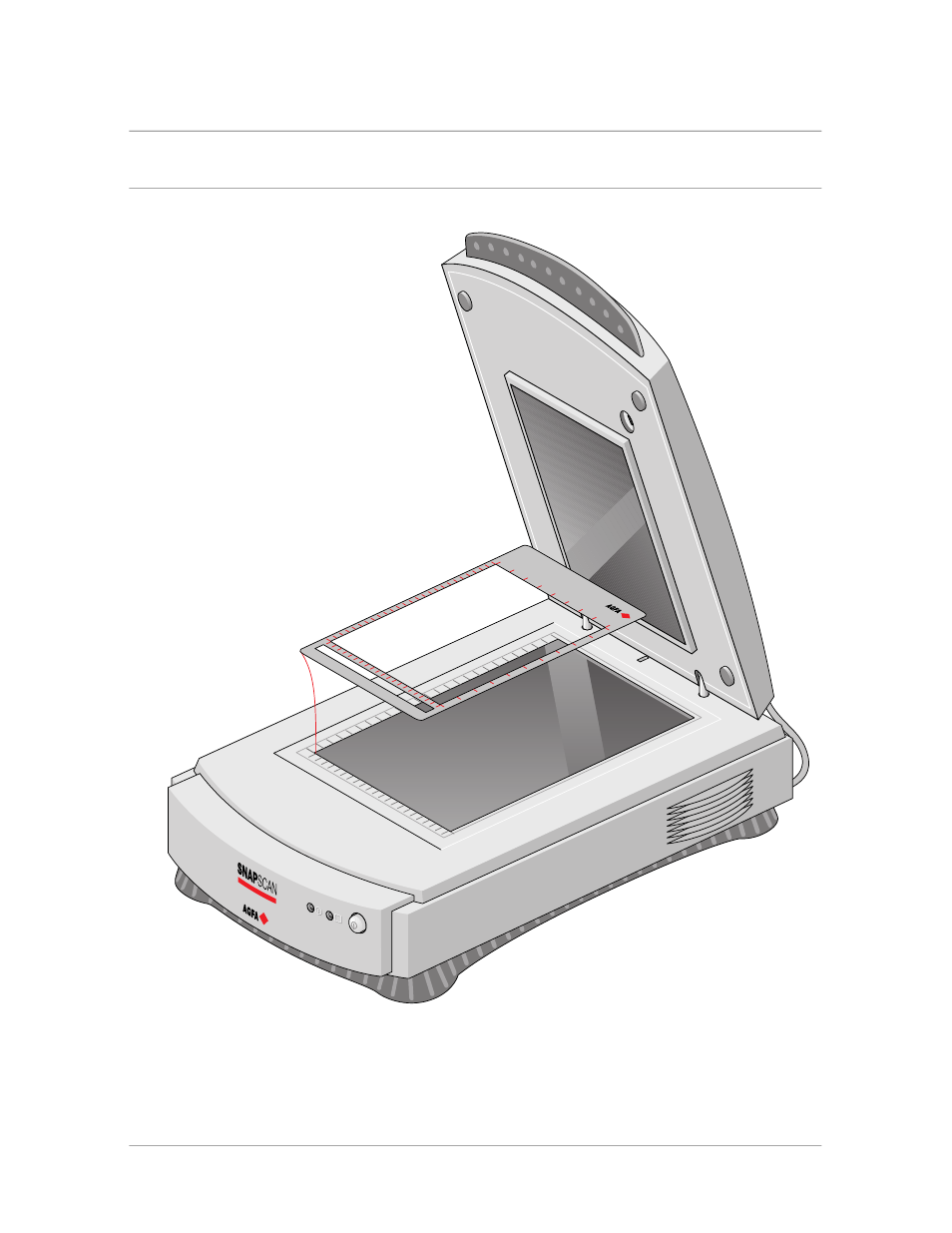 Calibration slit | AGFA Scanner User Manual | Page 37 / 58
