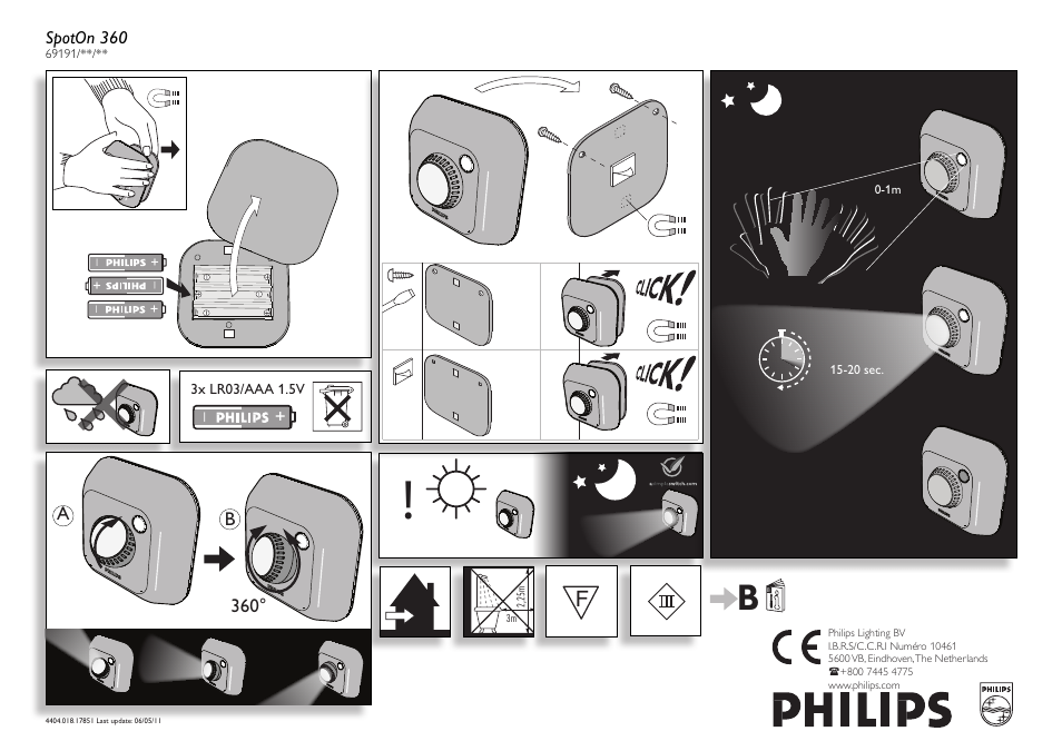 Philips Foco User Manual | 1 page