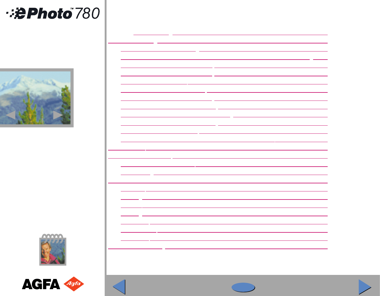 Contents of this guide (cont.) | AGFA ePhoto 780 User Manual | Page 10 / 61