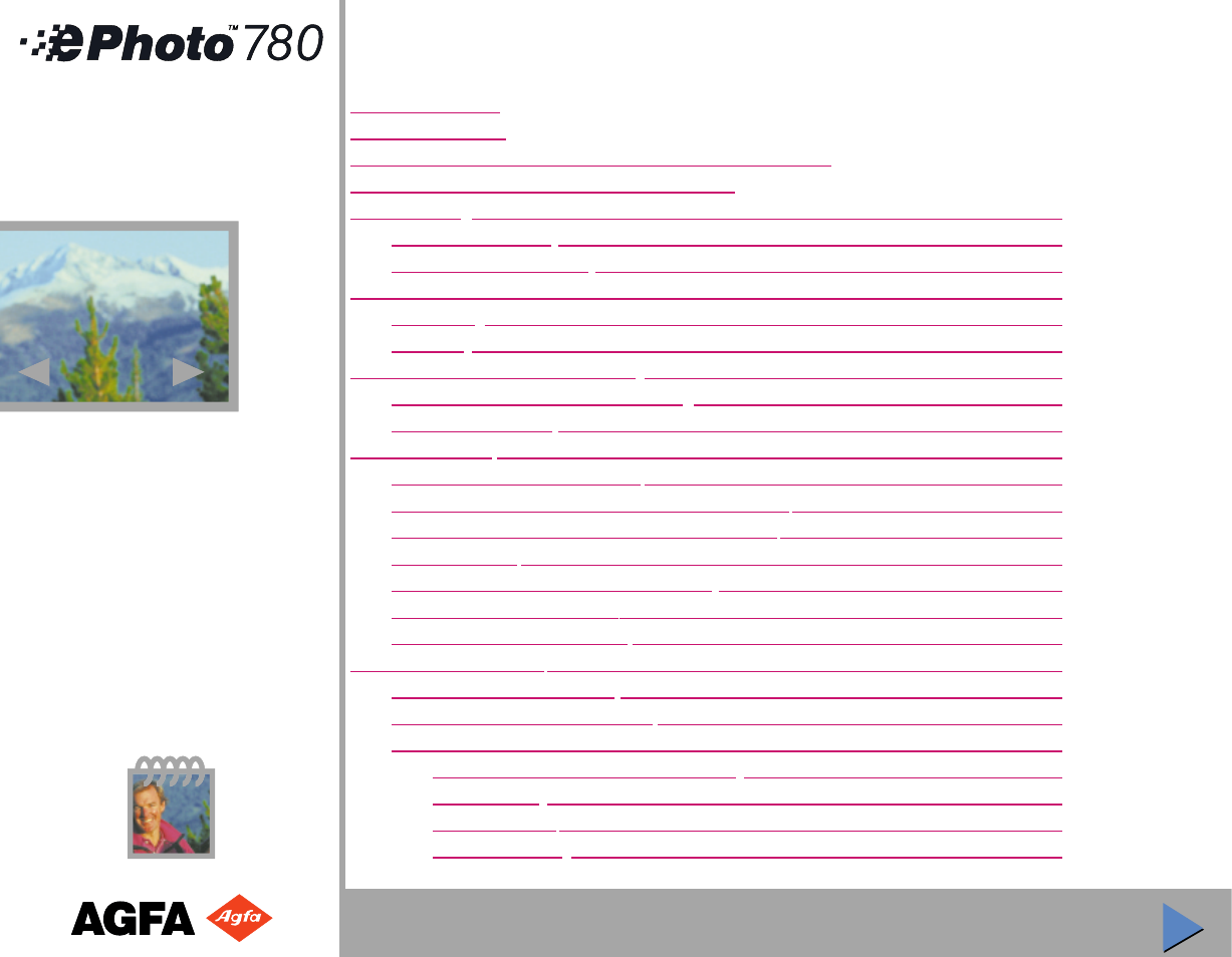 Contents of this guide | AGFA ePhoto 780 User Manual | Page 8 / 61