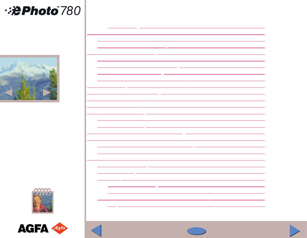 Contents of this guide (cont.) | AGFA ePhoto 780 User Manual | Page 9 / 61