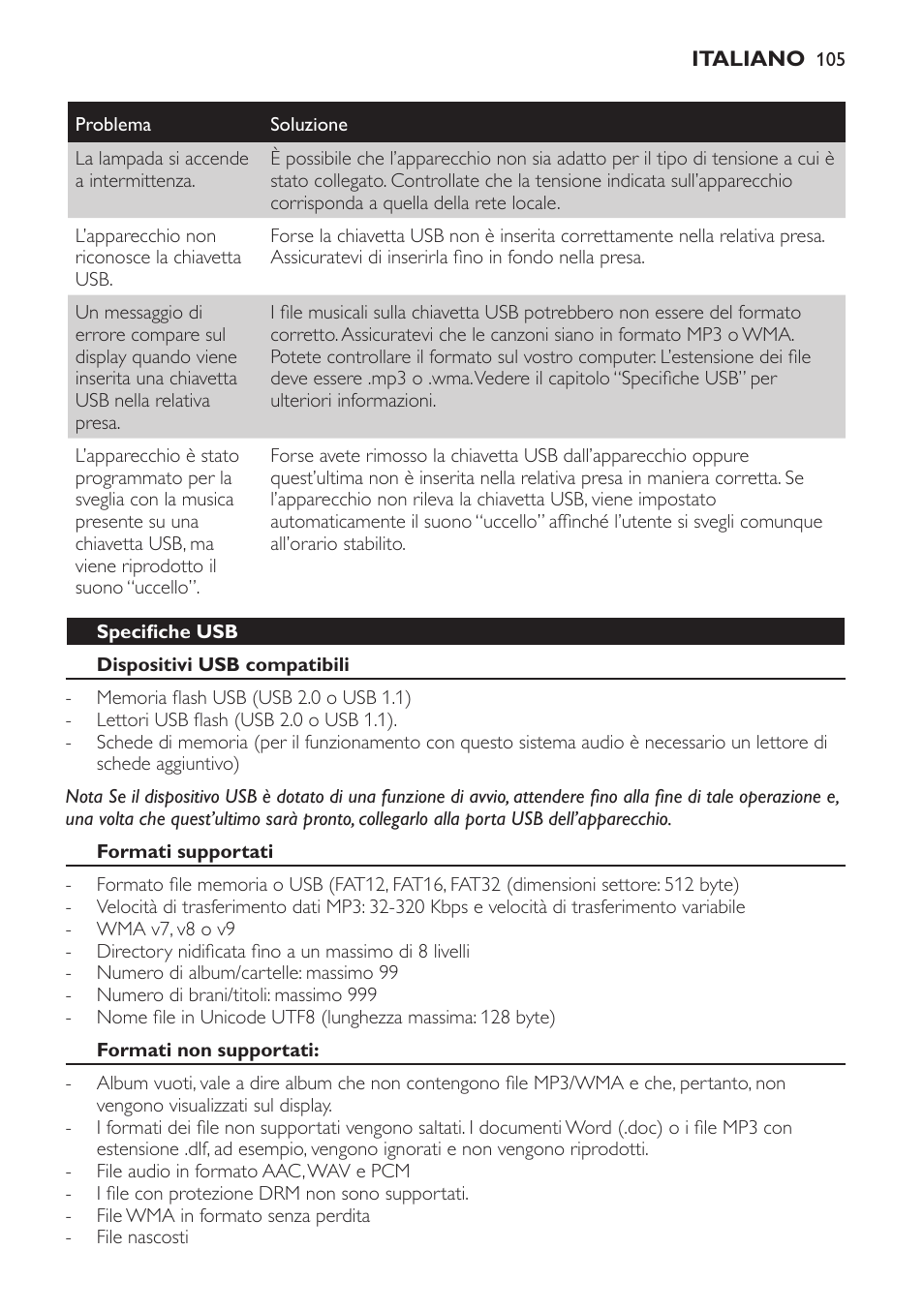 Philips Wake-up Light User Manual | Page 105 / 172