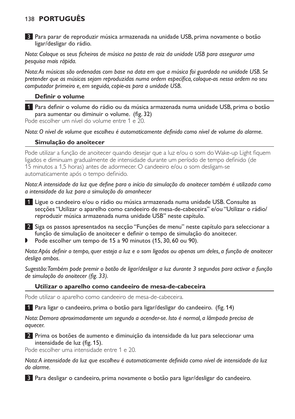 Philips Wake-up Light User Manual | Page 138 / 172