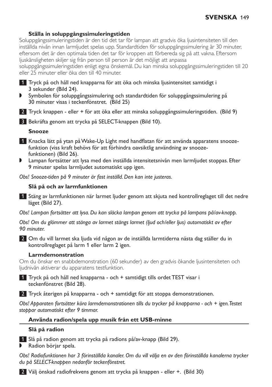 Philips Wake-up Light User Manual | Page 149 / 172