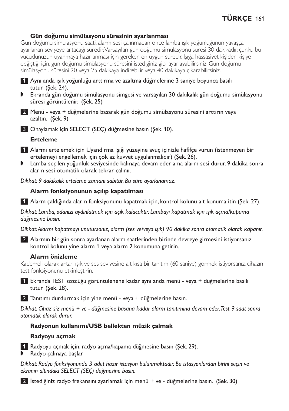 Philips Wake-up Light User Manual | Page 161 / 172