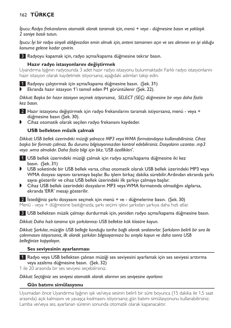 Philips Wake-up Light User Manual | Page 162 / 172