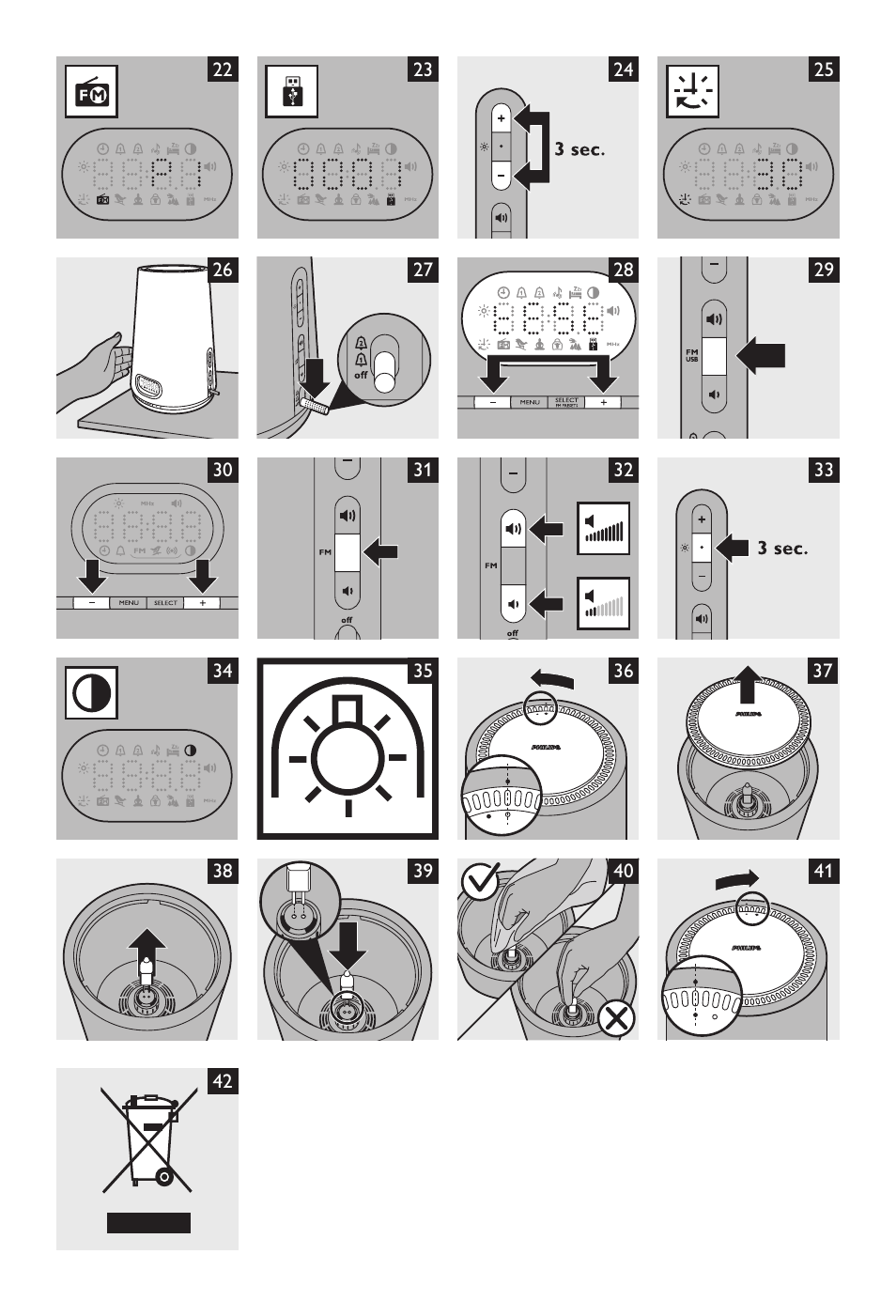 Philips Wake-up Light User Manual | Page 170 / 172