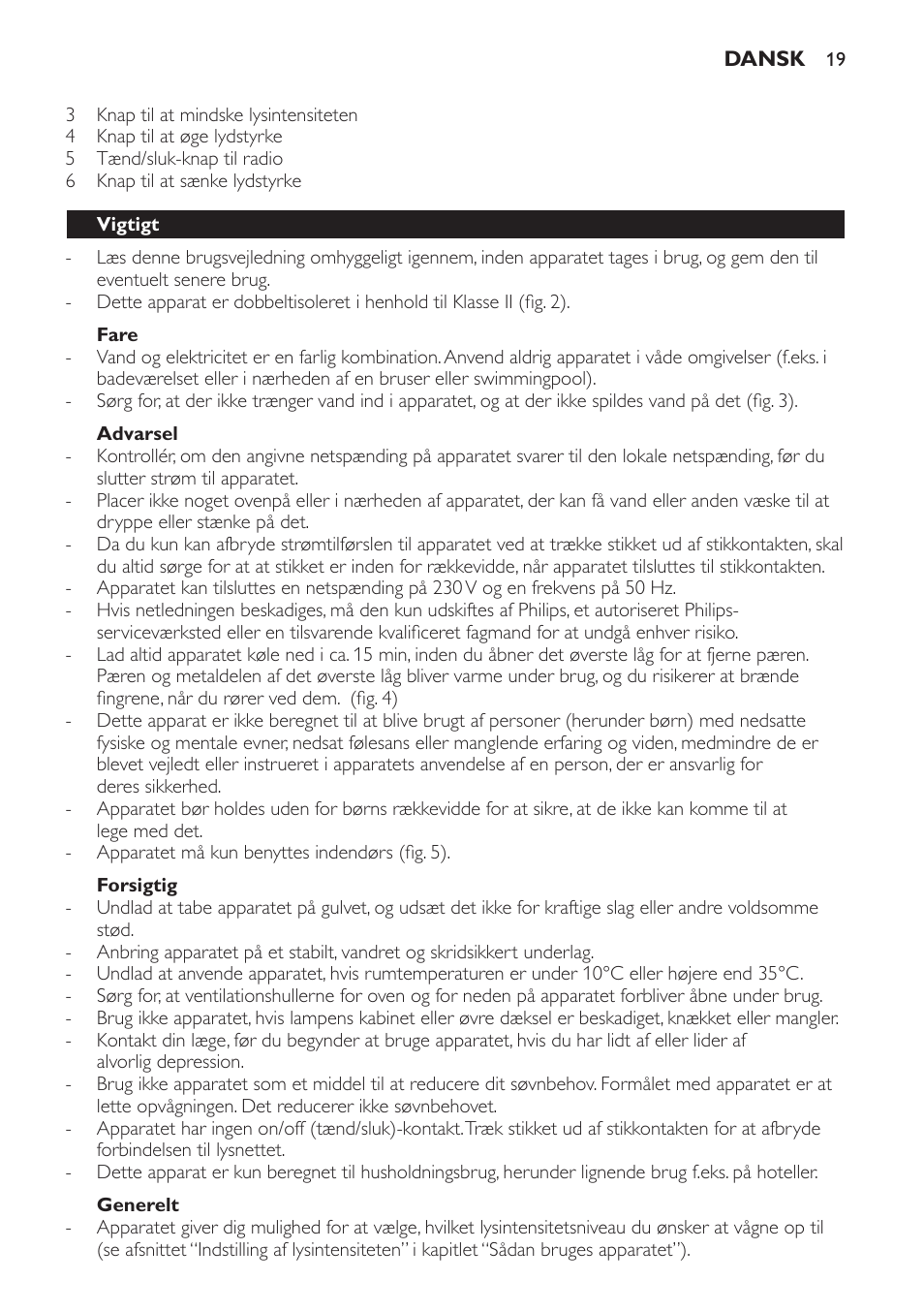 Philips Wake-up Light User Manual | Page 19 / 172