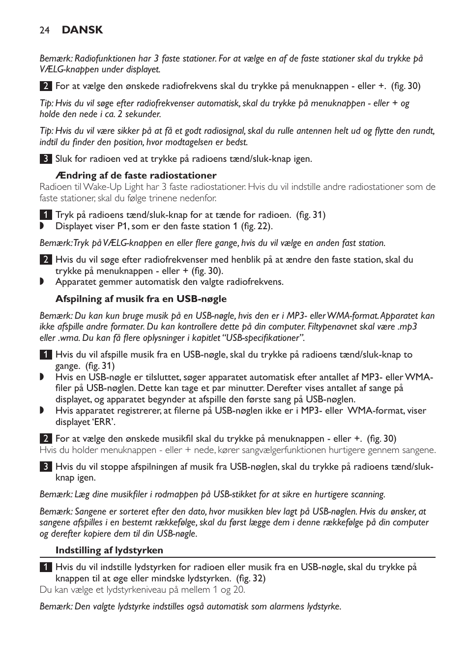 Philips Wake-up Light User Manual | Page 24 / 172