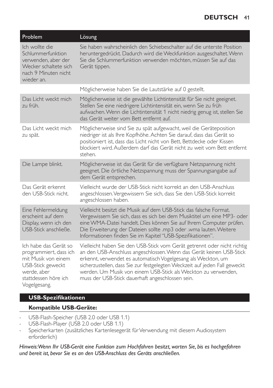 Philips Wake-up Light User Manual | Page 41 / 172