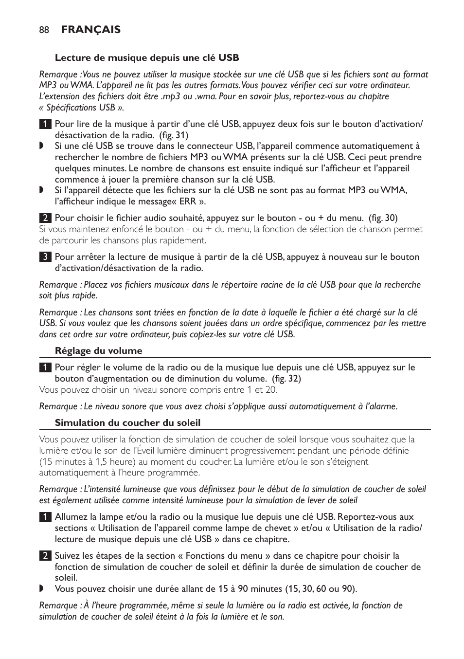 Philips Wake-up Light User Manual | Page 88 / 172