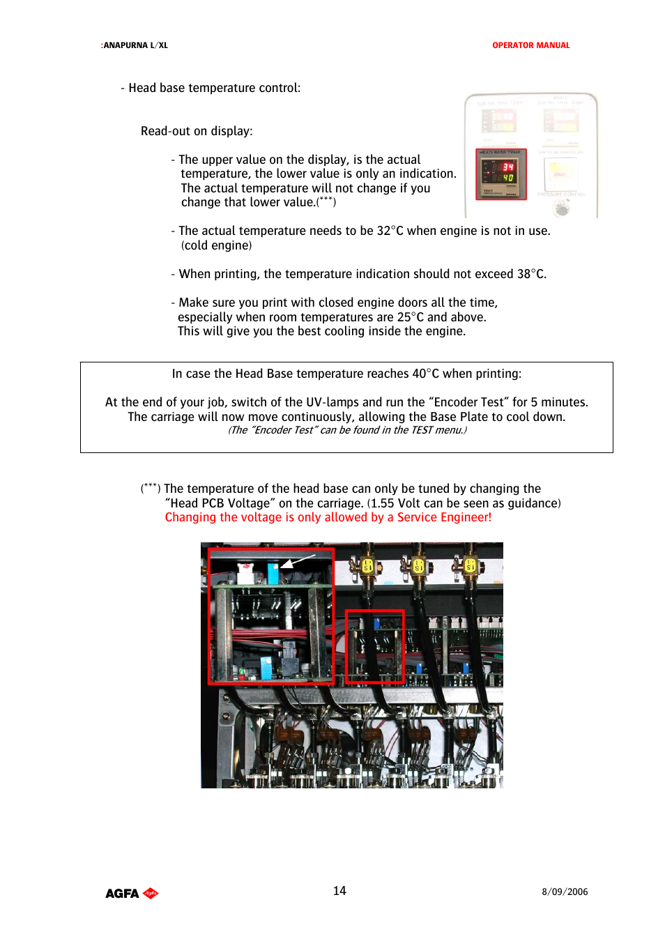 AGFA Printer User Manual | Page 14 / 42
