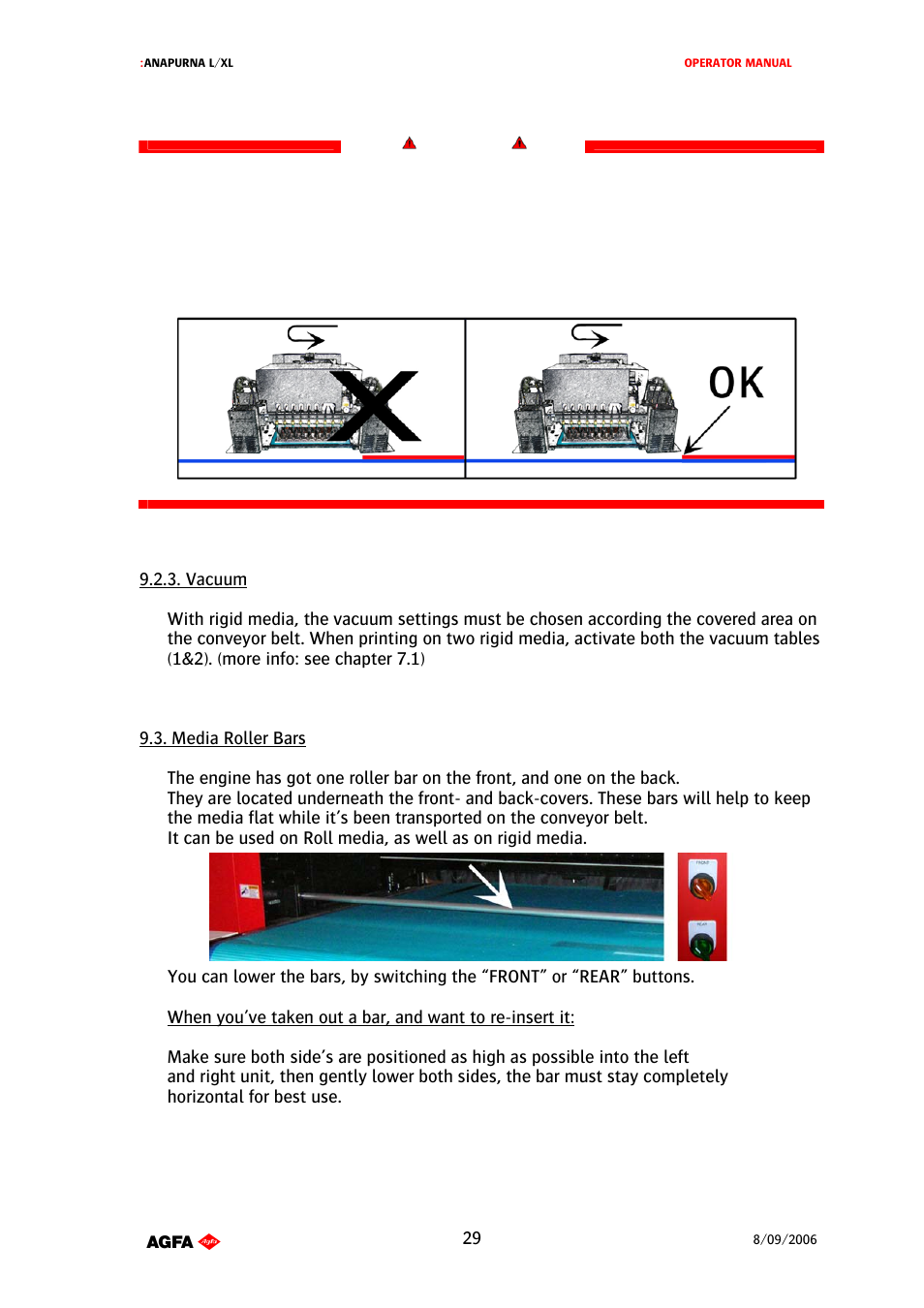 AGFA Printer User Manual | Page 29 / 42