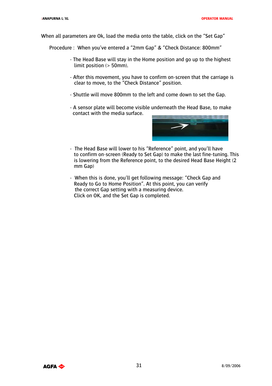 AGFA Printer User Manual | Page 31 / 42