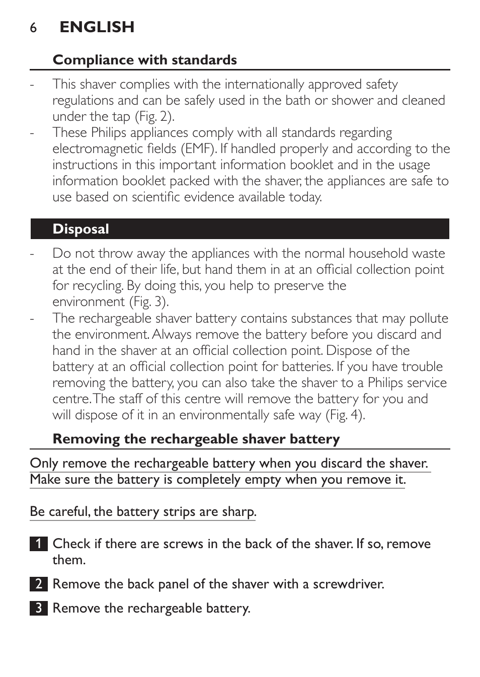 Philips SHAVER Series 9000 SensoTouch afeitadora eléctrica en húmedo y seco User Manual | Page 6 / 100