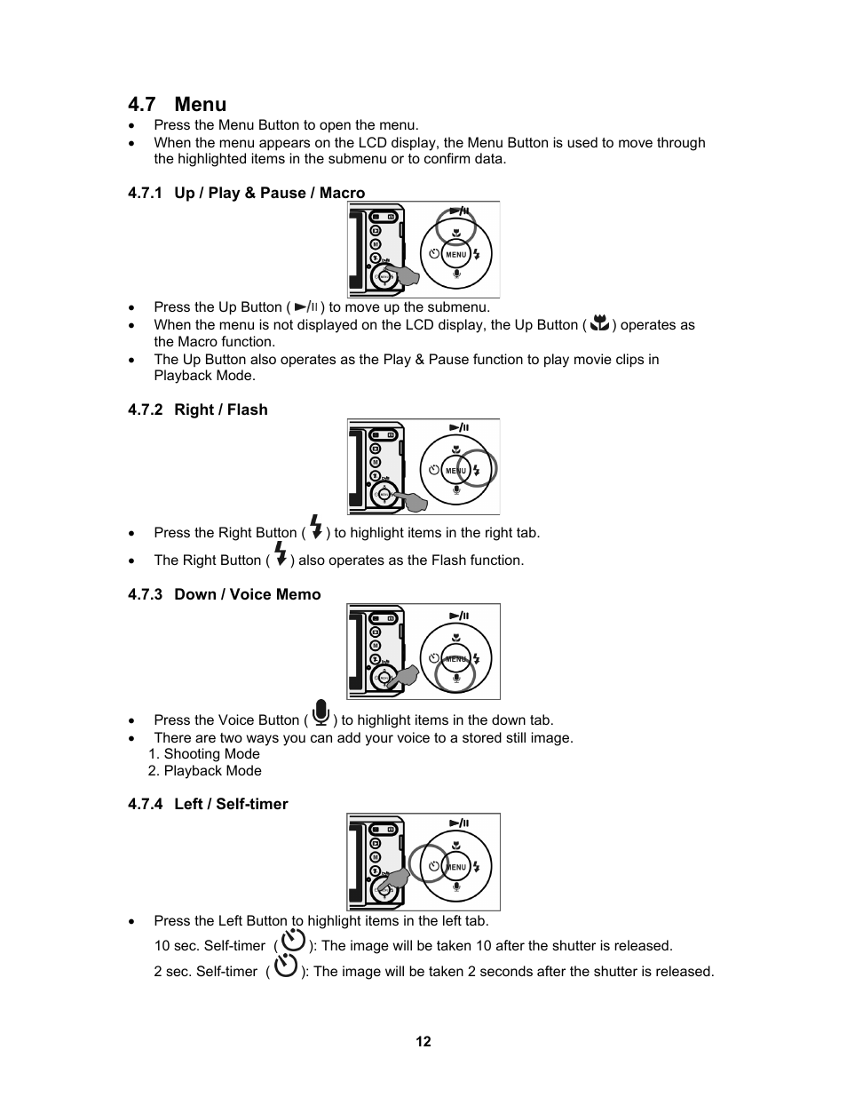 7 menu | AGFA 530s User Manual | Page 13 / 31