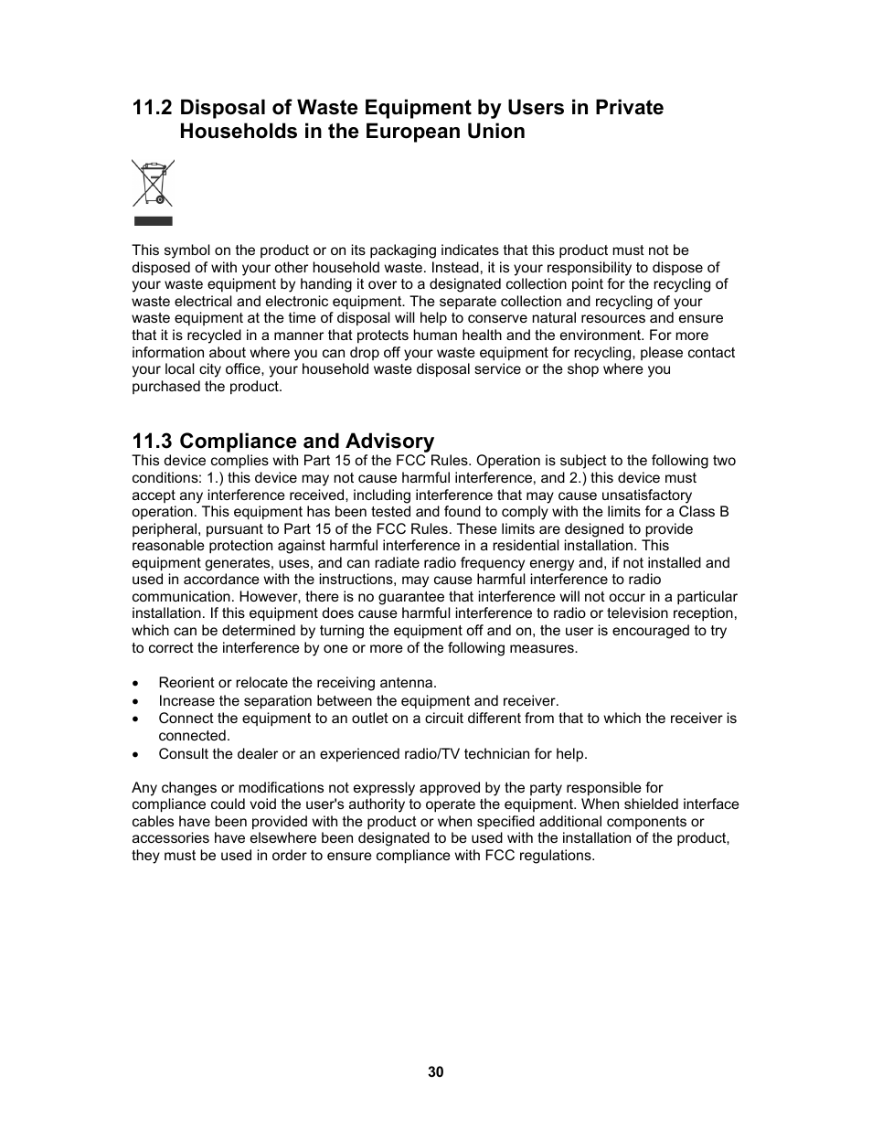 3 compliance and advisory | AGFA 530s User Manual | Page 31 / 31