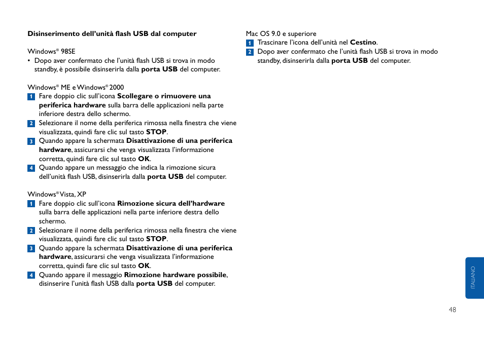 Philips FMxxFD05B User Manual | Page 48 / 162