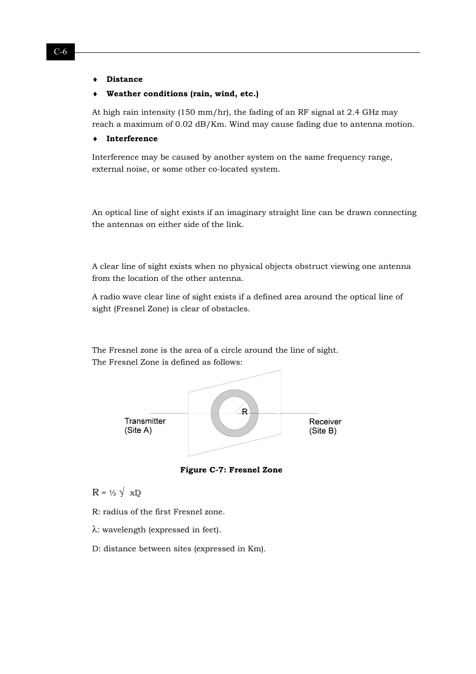 The line of sight concept, Clear line of sight, Fresnel zone | Alvarion BREEZENET BU-DS.11 User Manual | Page 90 / 92