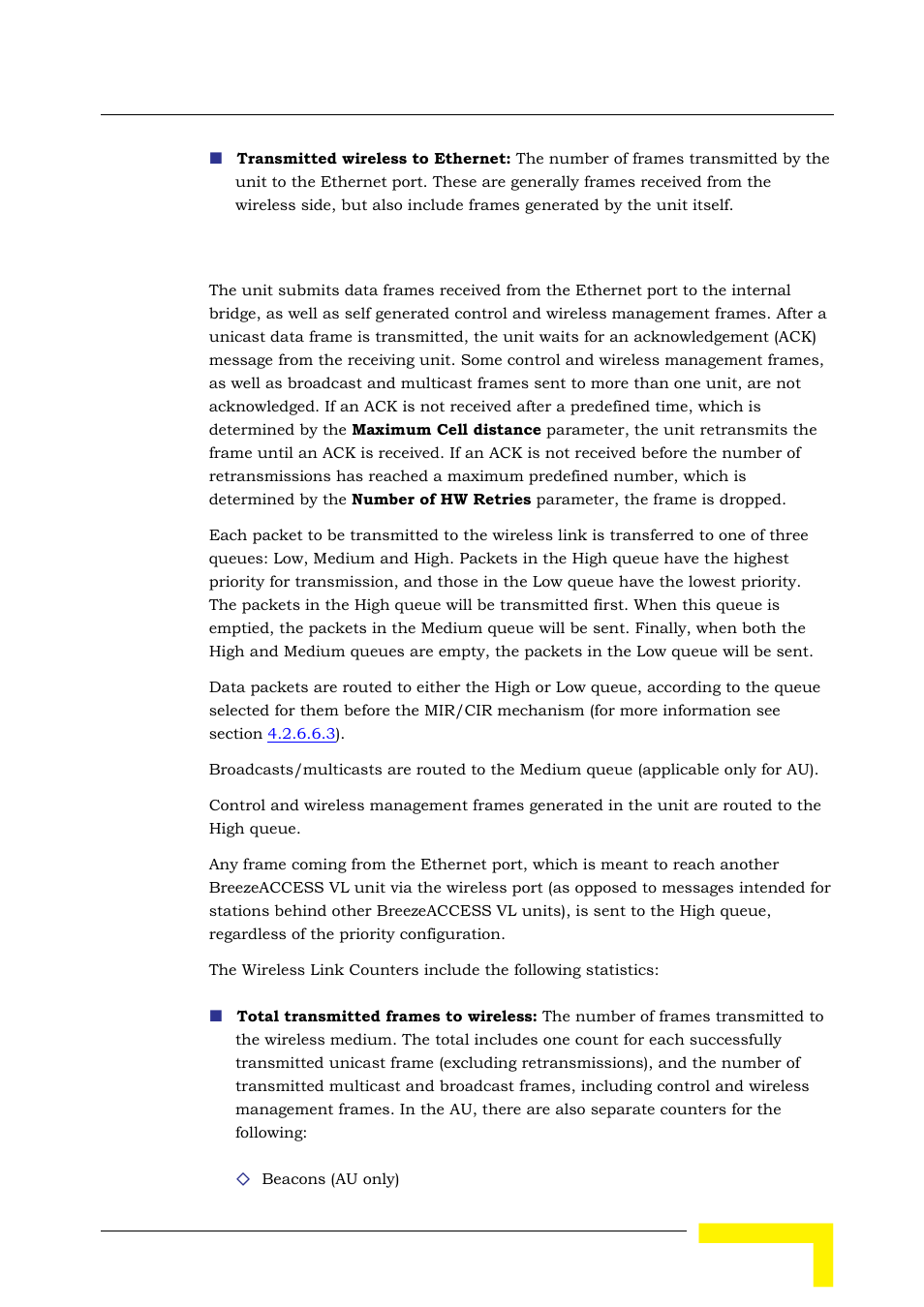 Alvarion BREEZEACCESS SW VERSION 5.1 User Manual | Page 147 / 273