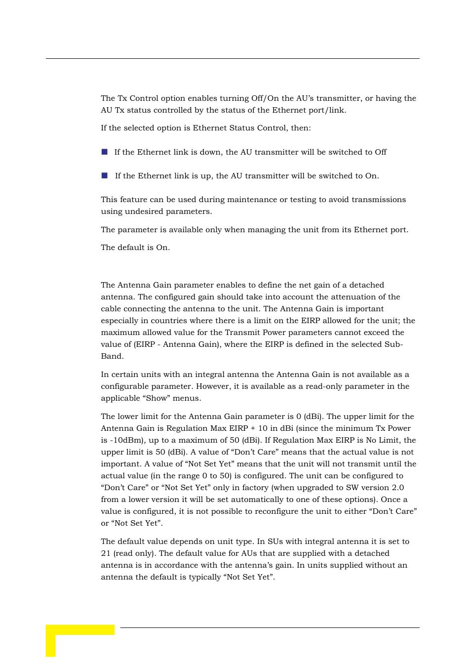 Alvarion BREEZEACCESS SW VERSION 5.1 User Manual | Page 178 / 273