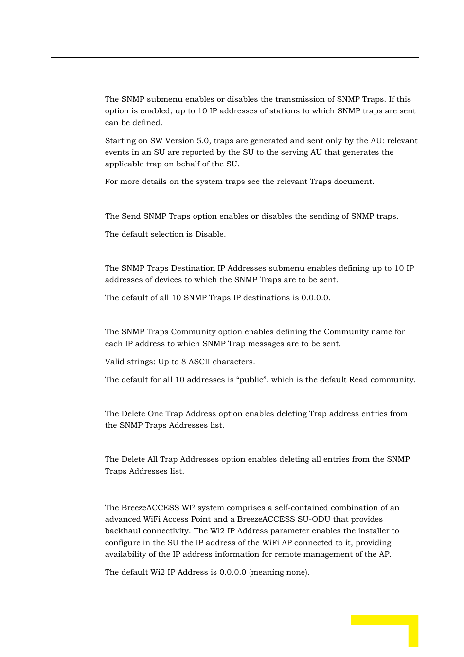 Alvarion BREEZEACCESS SW VERSION 5.1 User Manual | Page 197 / 273