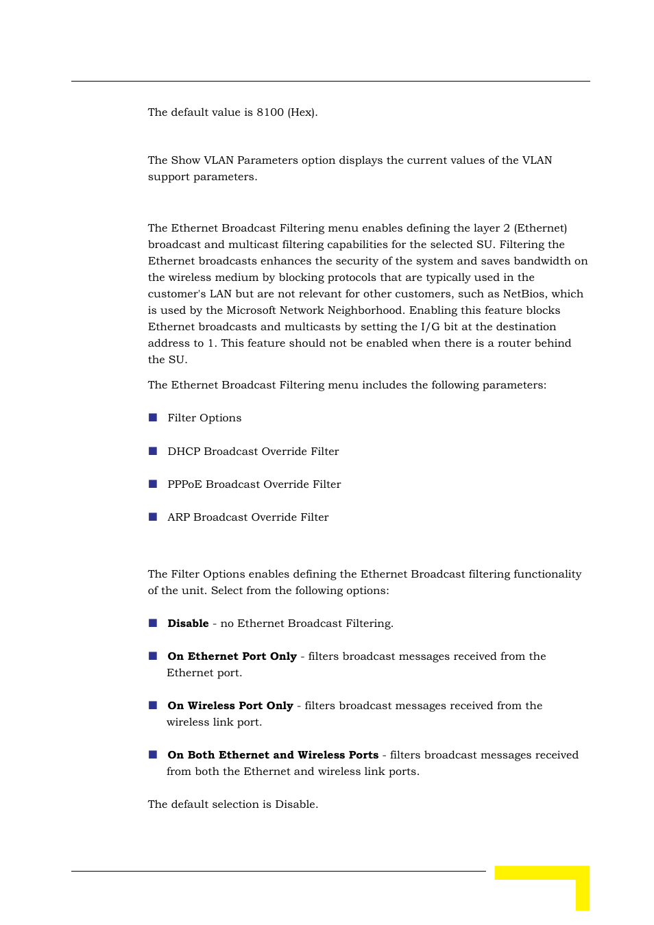 Alvarion BREEZEACCESS SW VERSION 5.1 User Manual | Page 209 / 273