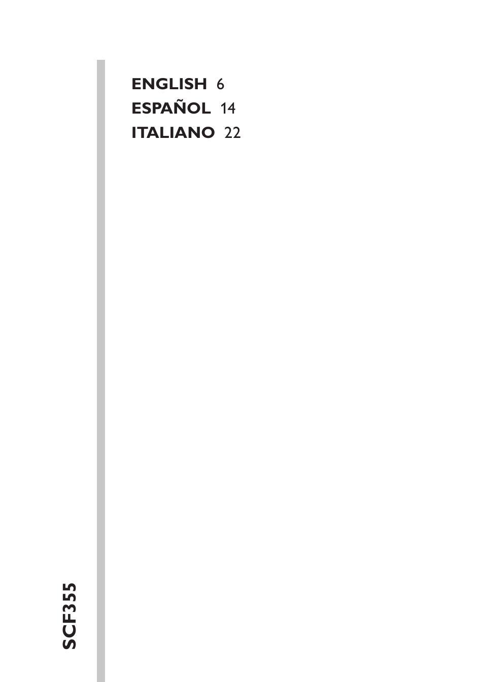 Table of content | Philips AVENT Calientabiberones User Manual | Page 5 / 32
