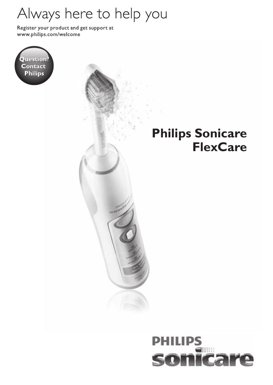 Philips Sonicare FlexCare Cepillo dental sónico recargable User Manual | 168 pages