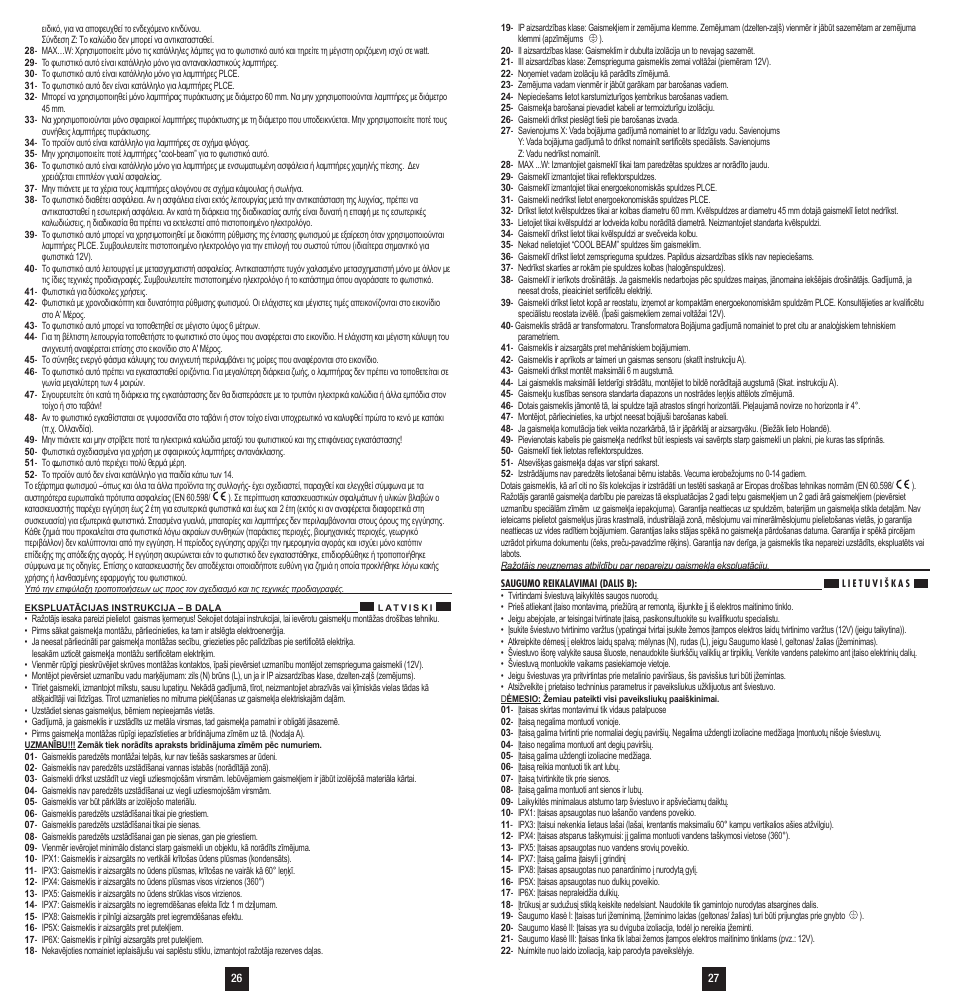 Philips Ledino Colgante User Manual | Page 26 / 29