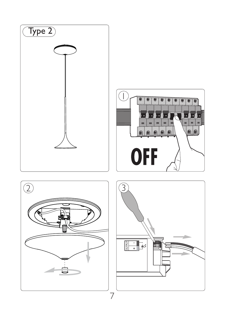 Type 2 2 3 | Philips Ledino Colgante User Manual | Page 7 / 29