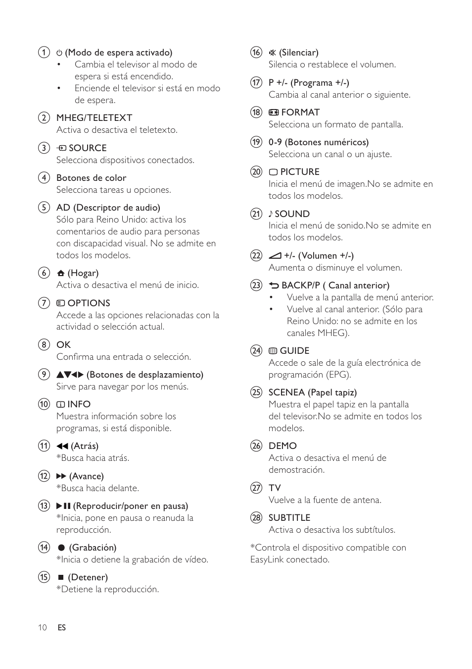 Philips TV LCD User Manual | Page 11 / 59