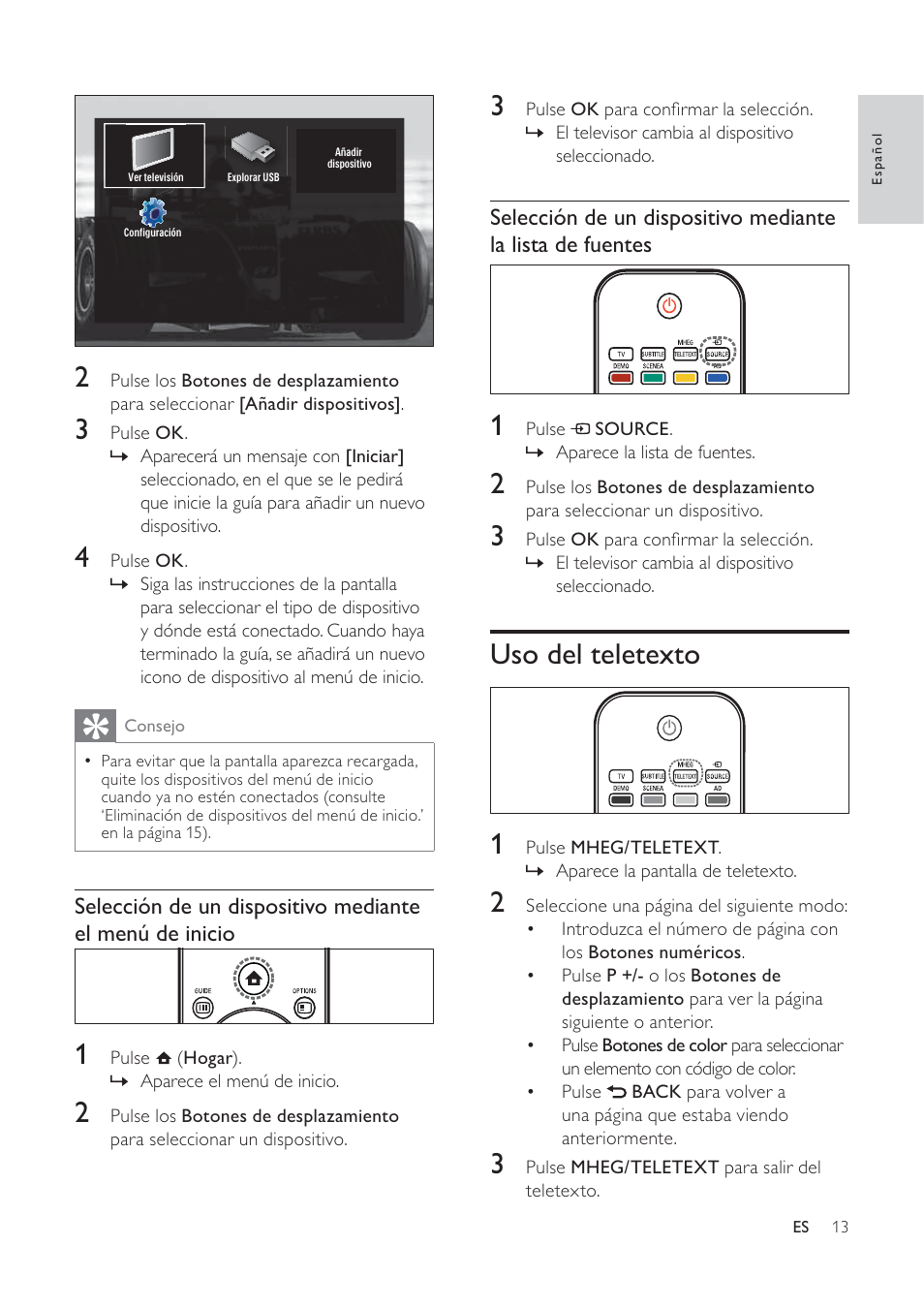 Philips TV LCD User Manual | Page 14 / 59