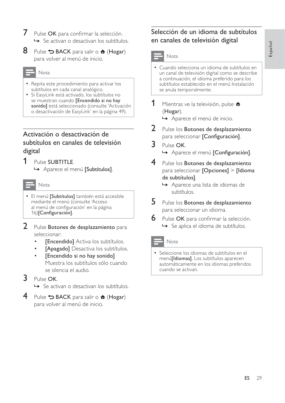 Philips TV LCD User Manual | Page 30 / 59