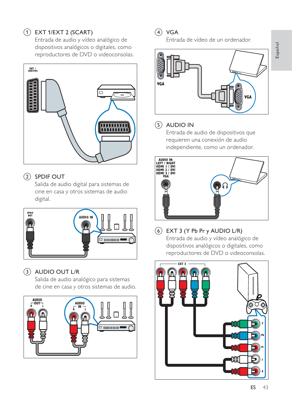 Philips TV LCD User Manual | Page 44 / 59