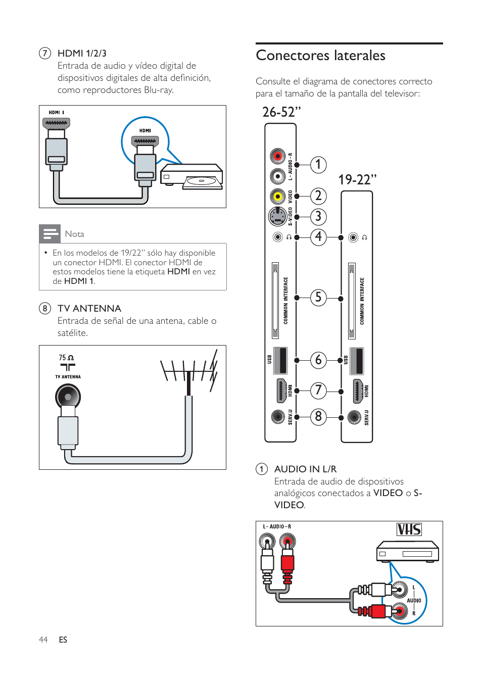 Philips TV LCD User Manual | Page 45 / 59