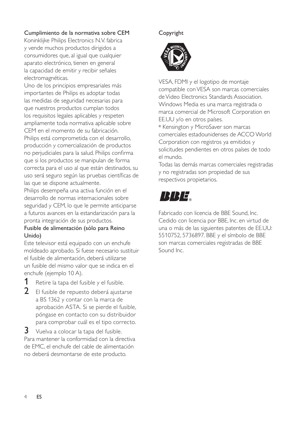 Philips TV LCD User Manual | Page 5 / 59