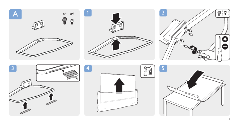 Philips 6800 series Televisor Smart LED 4K Ultra HD ultraplano User Manual | Page 3 / 12