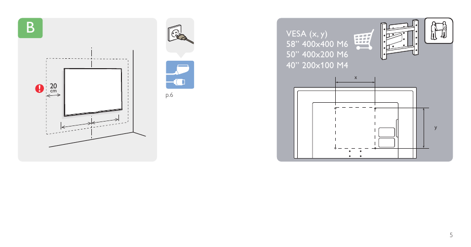 Philips 6800 series Televisor Smart LED 4K Ultra HD ultraplano User Manual | Page 5 / 12