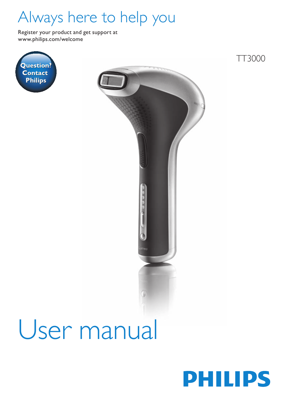 Philips Lumea Sistema de eliminación de vello IPL User Manual | 70 pages