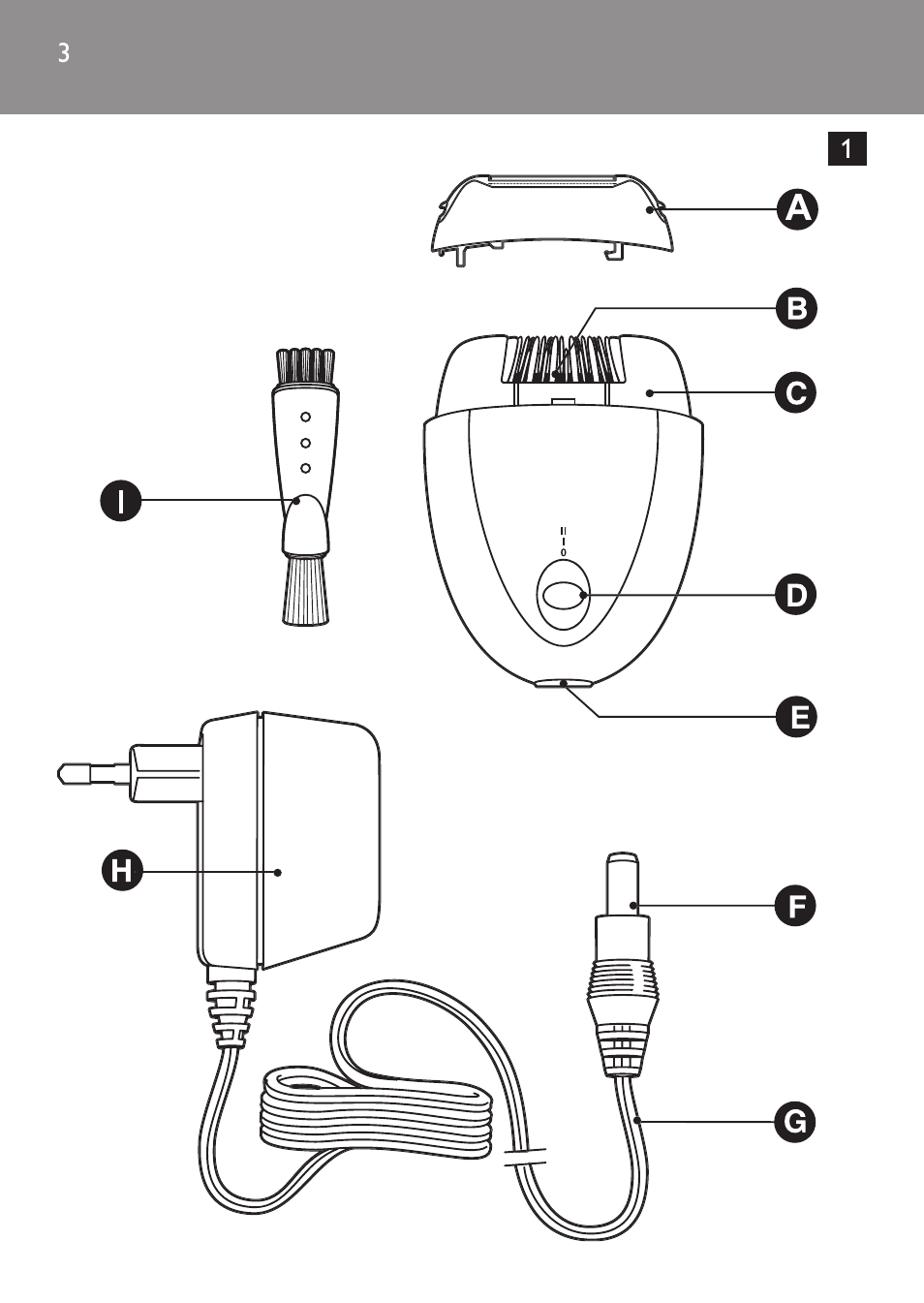 Philips Satinelle Depiladora User Manual | Page 3 / 64