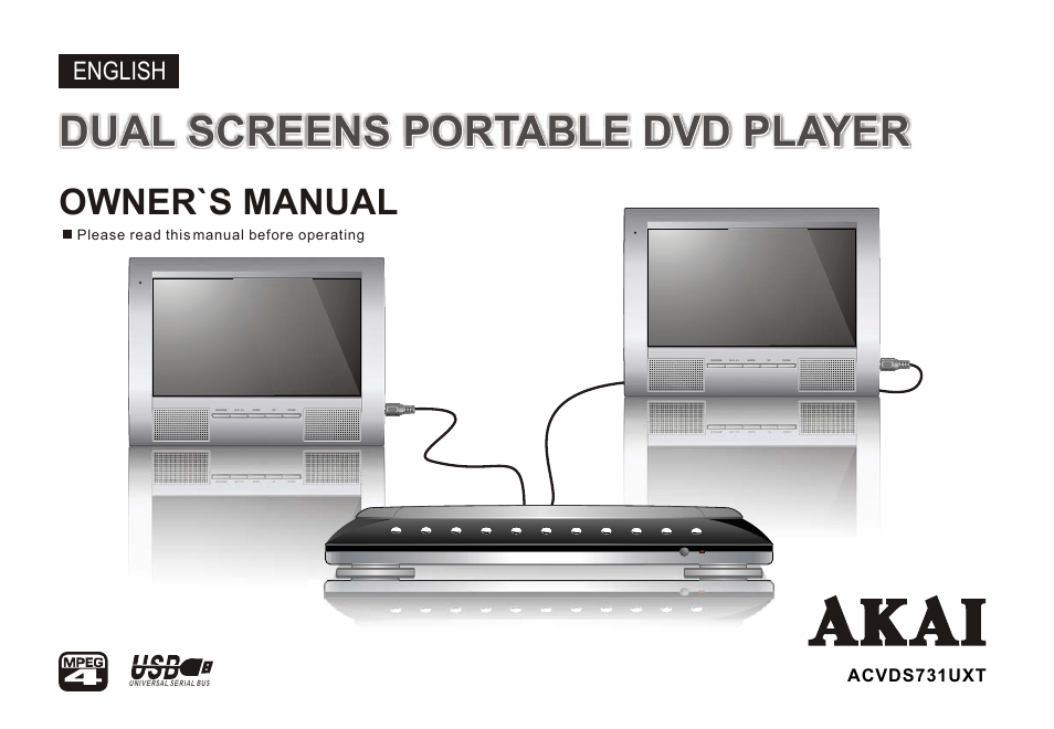 Akai ACVDS731UXT User Manual | 28 pages