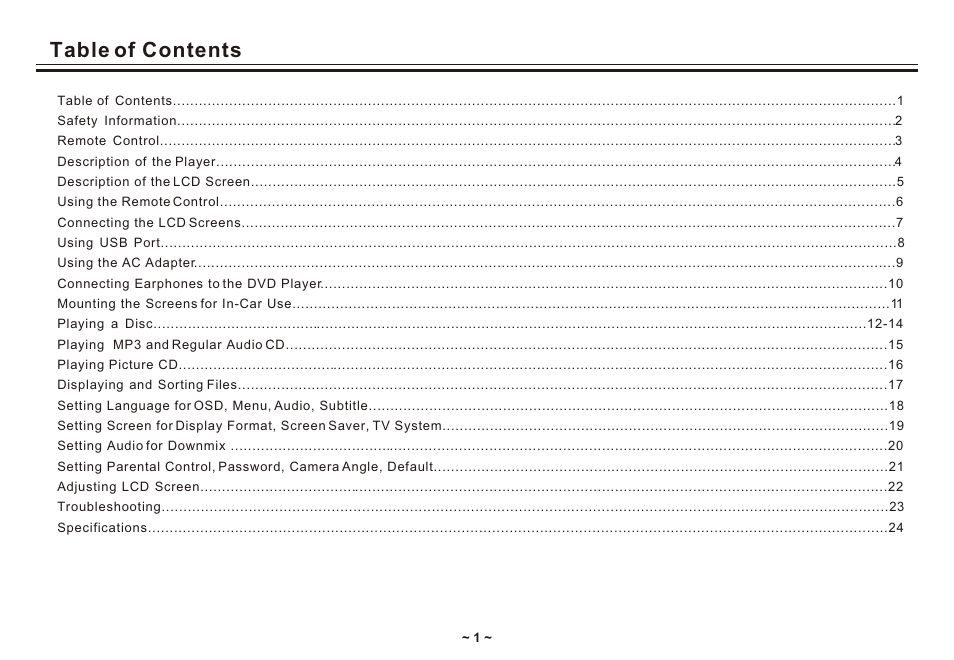 Akai ACVDS731UXT User Manual | Page 3 / 28