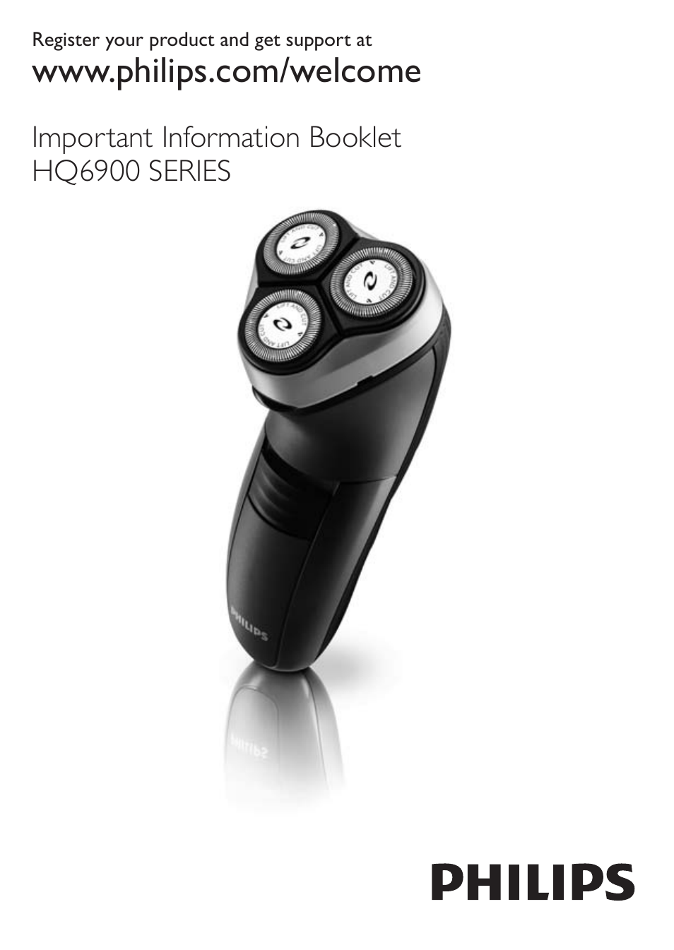 Philips SHAVER Series 3000 afeitadora eléctrica en seco User Manual | 64 pages