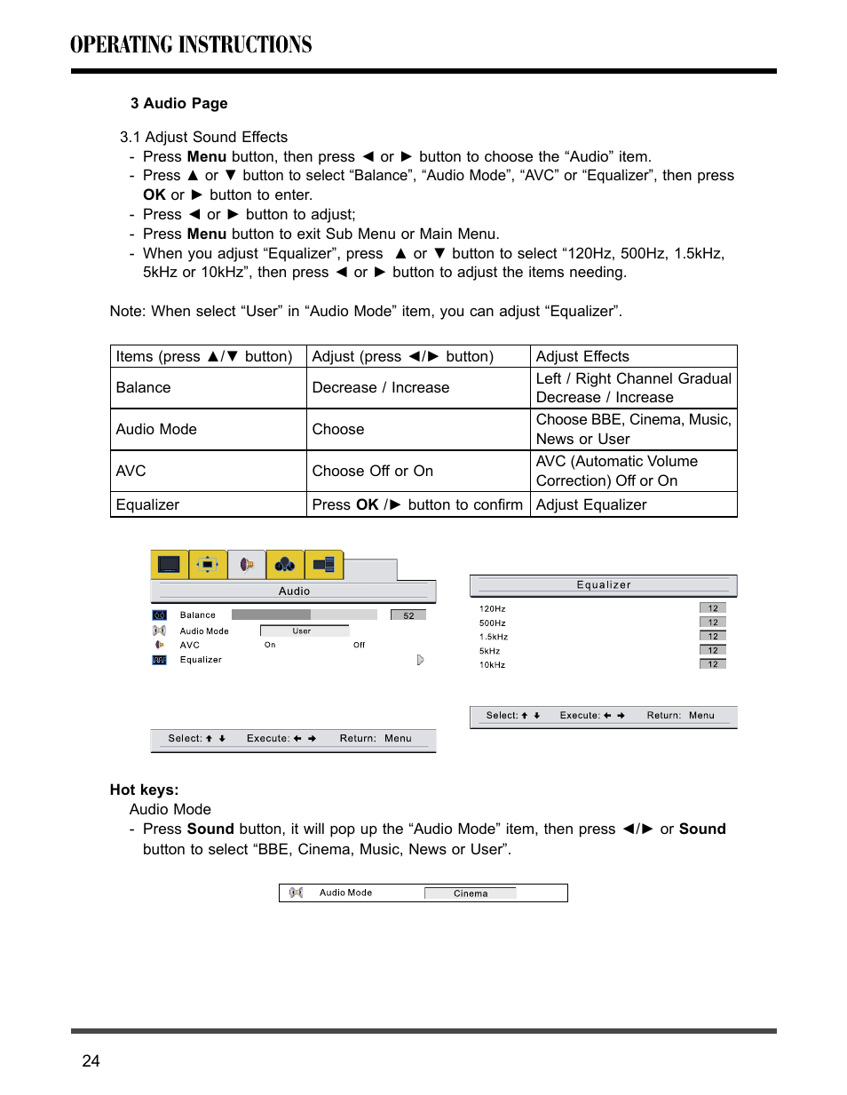 Akai PDP4273M User Manual | Page 25 / 36