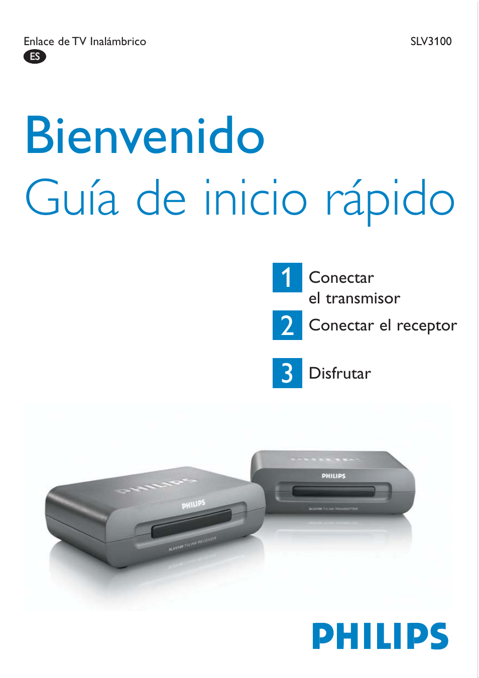 Philips TV Link inalámbrico User Manual | 8 pages